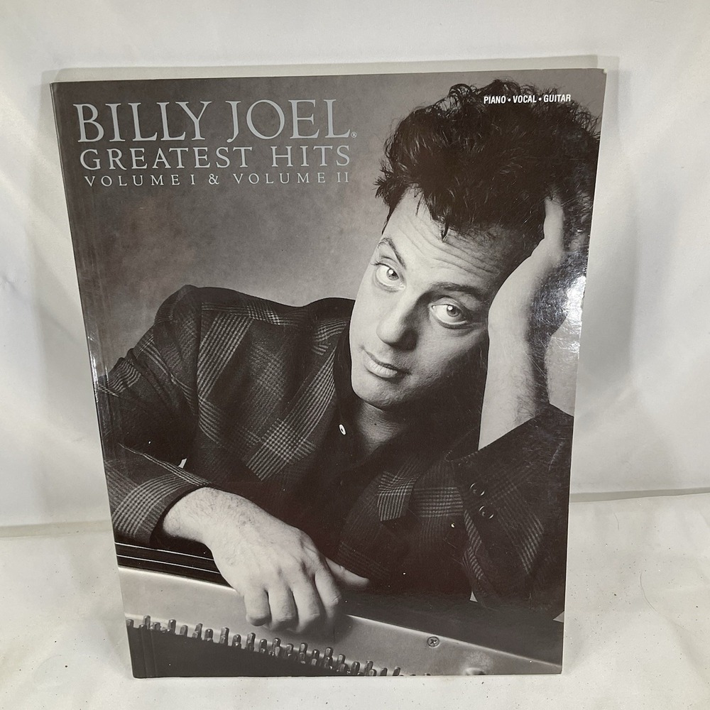 Billy Joel Greatest Hits Volume I & II Piano Vocal Guitar Songbook Sheet Music